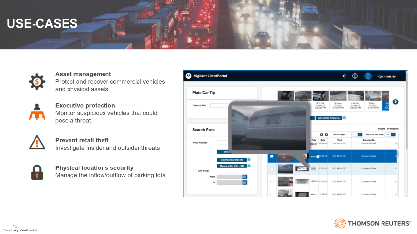 Thomson Reuters Commercial LPR program overview, slide 6 of 9